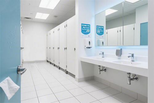 public area clean