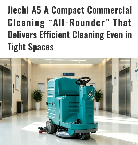 Jiechi A5: Một chiếc máy hút bụi công nghiệp nhỏ gọn, đa năng, mang lại hiệu quả làm sạch cao ngay cả trong không gian chật hẹp.