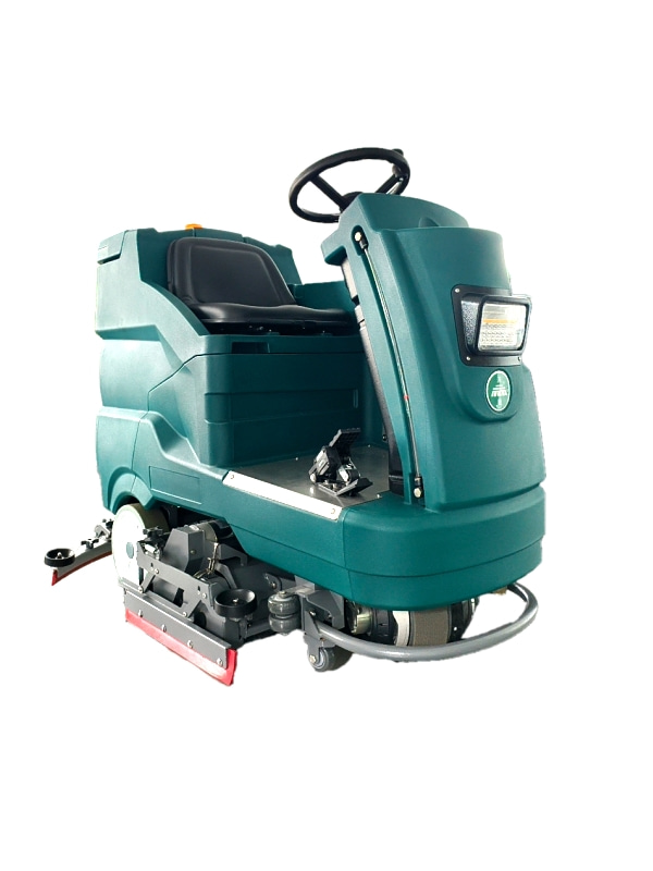 Máy chà sàn công nghiệp dạng ngồi lái với bàn chải kép JIECHI A8/A10
